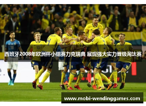 西班牙2008年欧洲杯小组赛力克瑞典 展现强大实力晋级淘汰赛