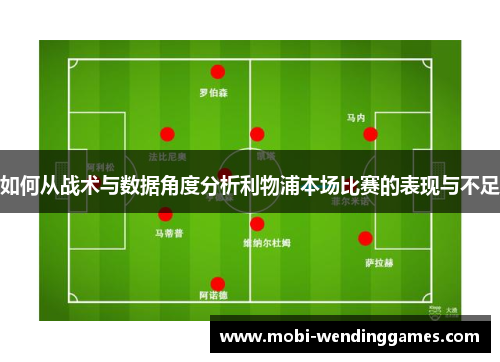 如何从战术与数据角度分析利物浦本场比赛的表现与不足